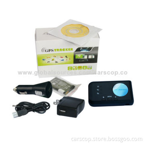 Portable GPS tracker for child